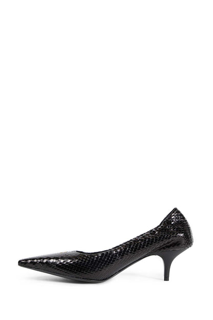 Snakeskin Pumps