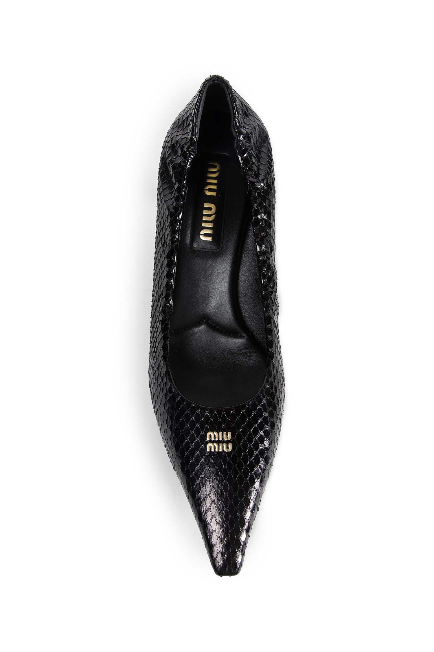 Snakeskin Pumps