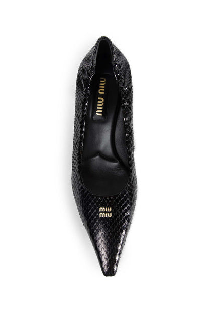 Snakeskin Pumps