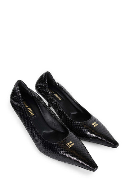 Snakeskin Pumps