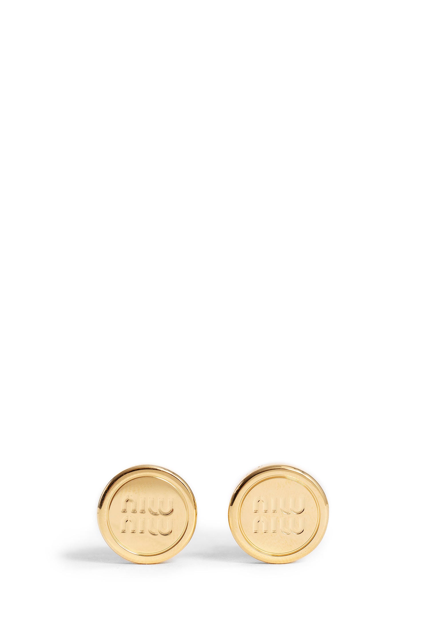 MIU MIU WOMAN GOLD JEWELLERY