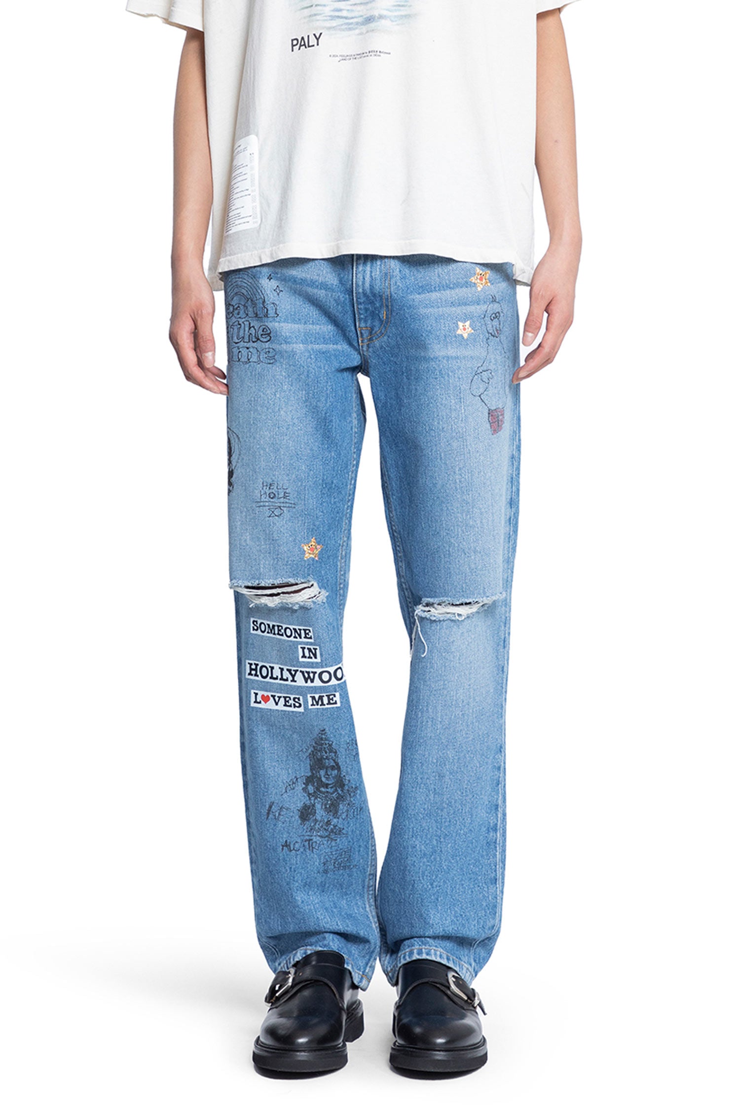 PALY HOLLYWOOD MAN BLUE JEANS