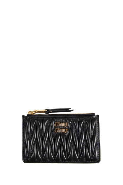 Matelassé Leather Card Holder