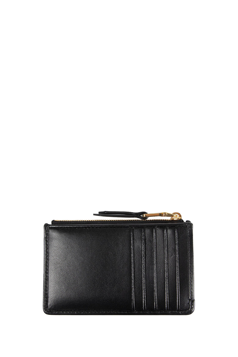 Matelassé Leather Card Holder