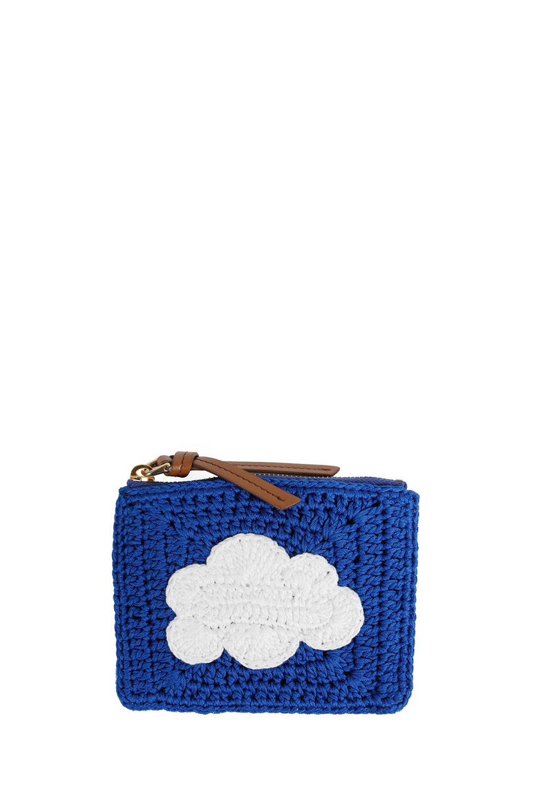 
              MIU MIU Crochet Zipper Pouch woman
            