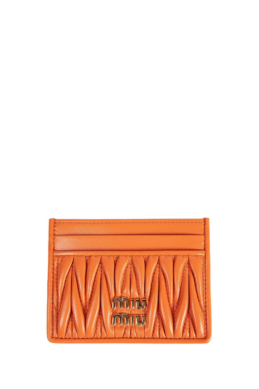 Matelassé Nappa Leather Card Holder