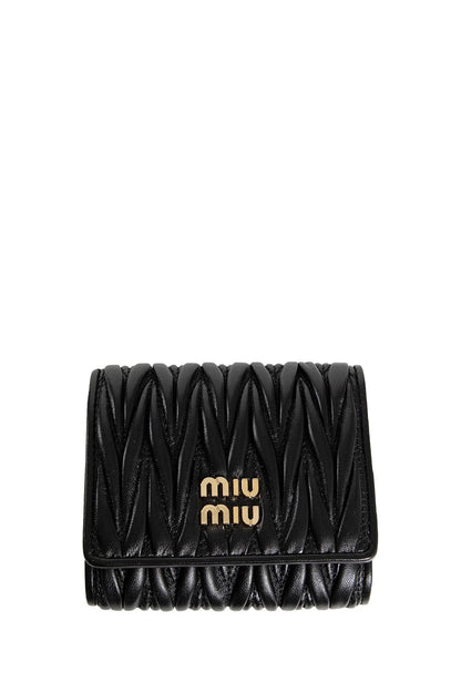 Antonioli MIU MIU WOMAN BLACK WALLETS & CARDHOLDERS