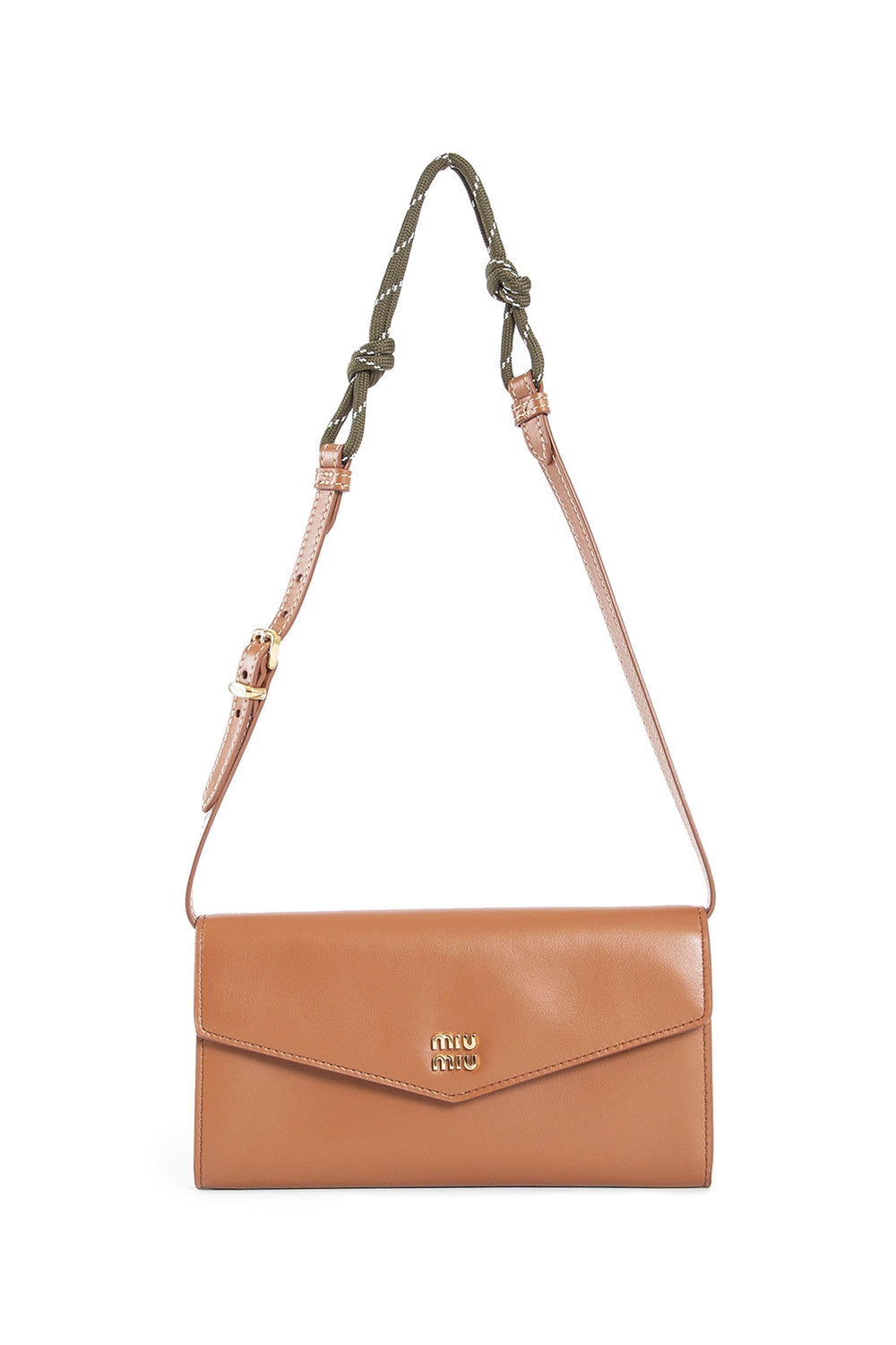 MIU MIU WOMAN BROWN MINI BAGS