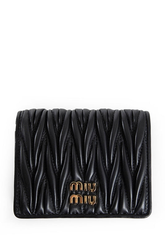 Small Matelassé Nappa Leather Wallet - Antonioli.eu