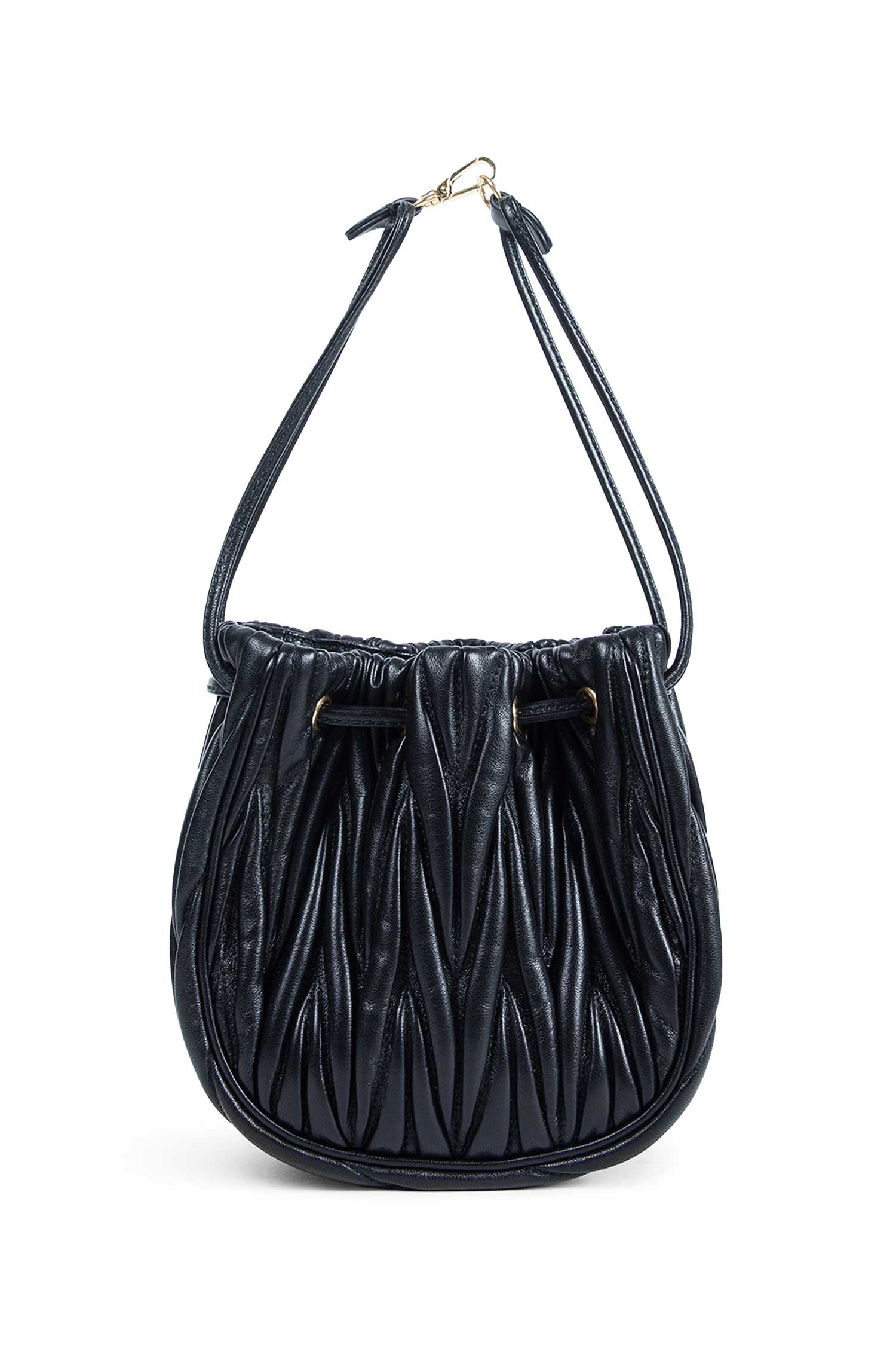 Matelassé Nappa Leather Pouch