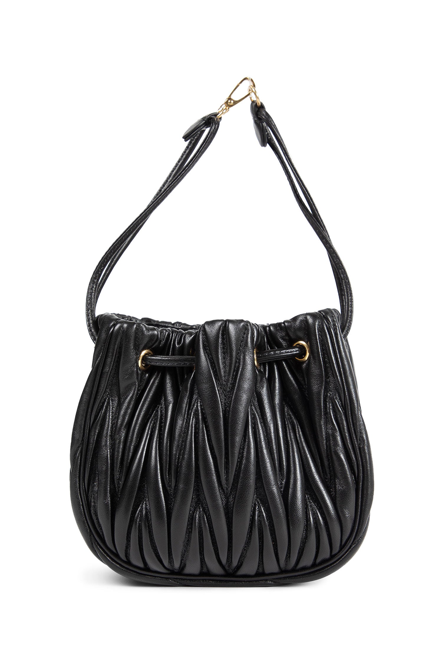 Matelassé Nappa Leather Pouch