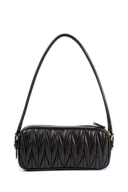 Pouch in nappa matelassé