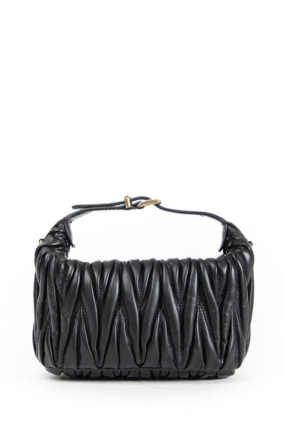 MIU MIU WOMAN BLACK MINI BAGS
