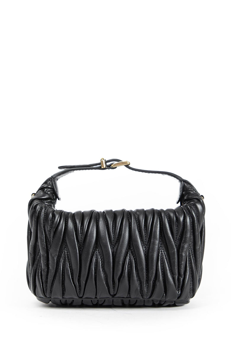 MIU MIU WOMAN BLACK MINI BAGS