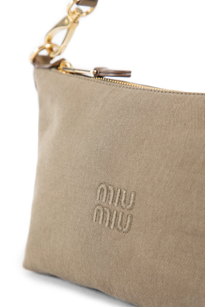 MIU MIU WOMAN GREEN MINI BAGS