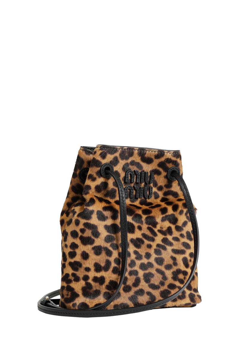 MIU MIU Calf Hair Pouch woman