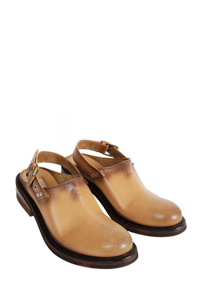 Foule Leather Mules