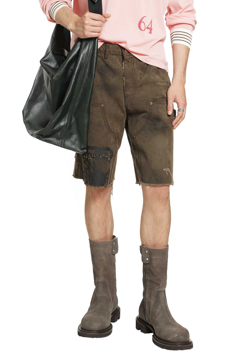 PALY HOLLYWOOD Sinned 4 Nothing Double Knee Shorts man