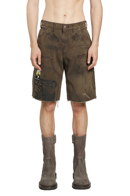 Sinned 4 Nothing Double Knee Shorts