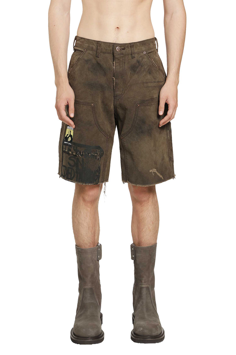 PALY HOLLYWOOD Sinned 4 Nothing Double Knee Shorts man