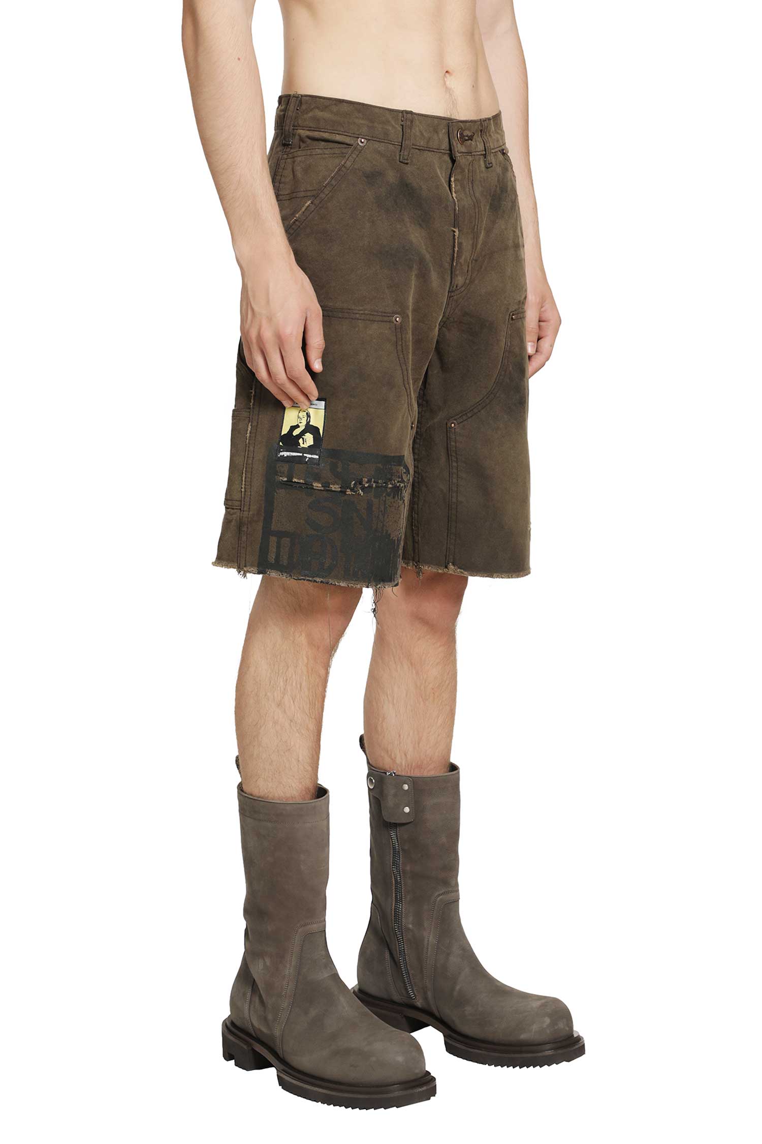 PALY HOLLYWOOD Sinned 4 Nothing Double Knee Shorts man