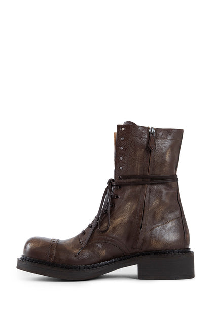 MIU MIU WOMAN BROWN BOOTS