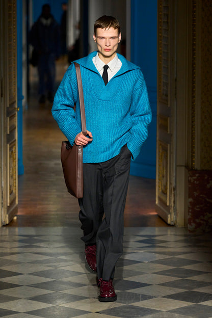 VALENTINO MAN BLUE KNITWEAR