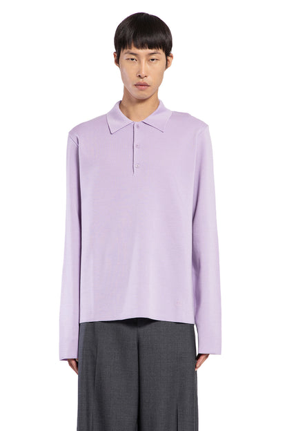 VALENTINO MAN PURPLE KNITWEAR