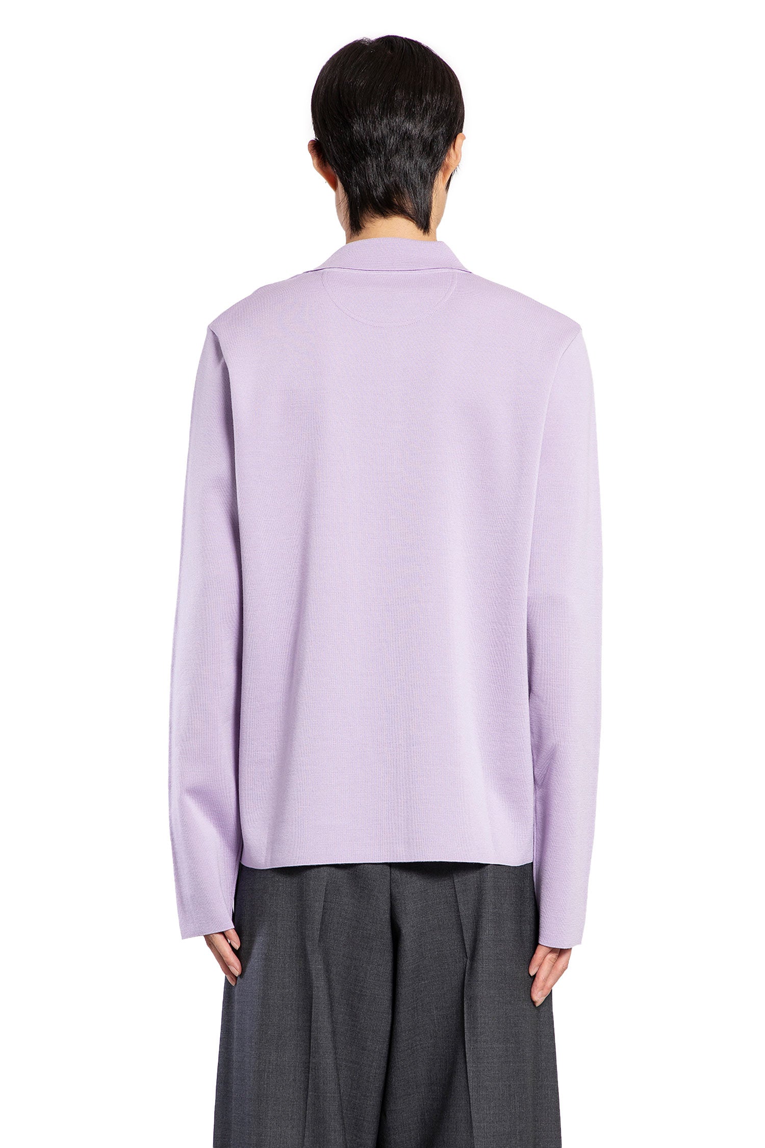 VALENTINO MAN PURPLE KNITWEAR