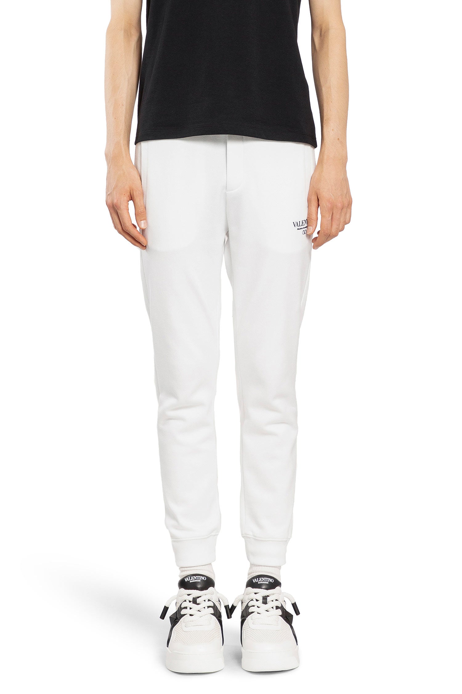 VALENTINO MAN WHITE TROUSERS