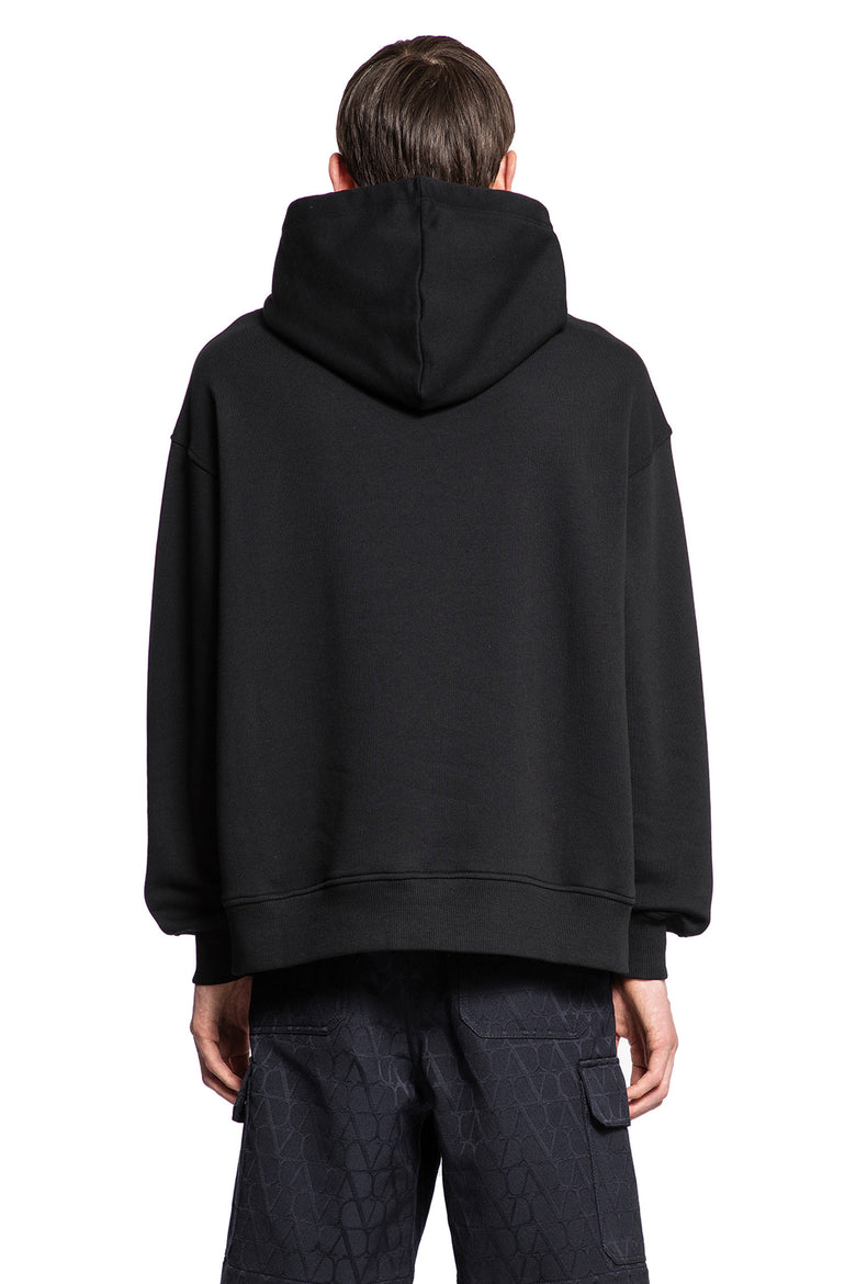 VALENTINO MAN BLACK SWEATSHIRTS