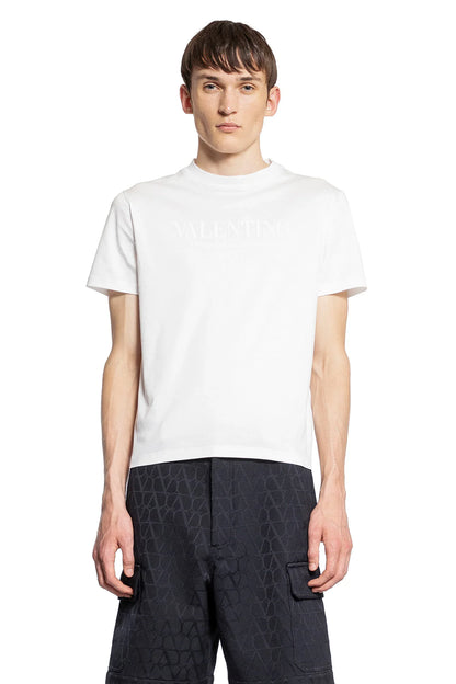 Antonioli VALENTINO MAN WHITE T-SHIRTS & TANK TOPS