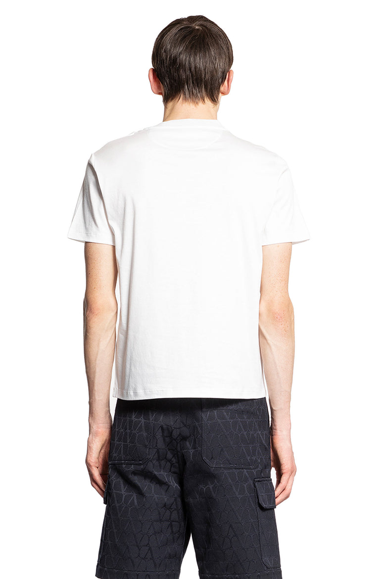 VALENTINO MAN WHITE T-SHIRTS & TANK TOPS