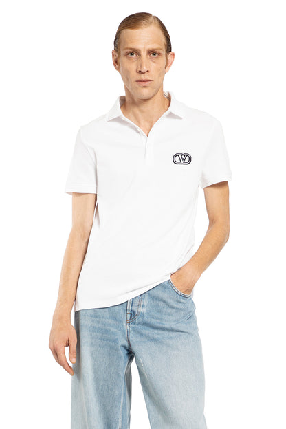 Antonioli VALENTINO MAN WHITE T-SHIRTS & TANK TOPS