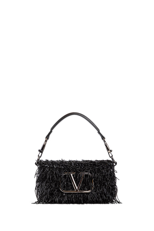 VALENTINO WOMAN BLACK SHOULDER BAGS