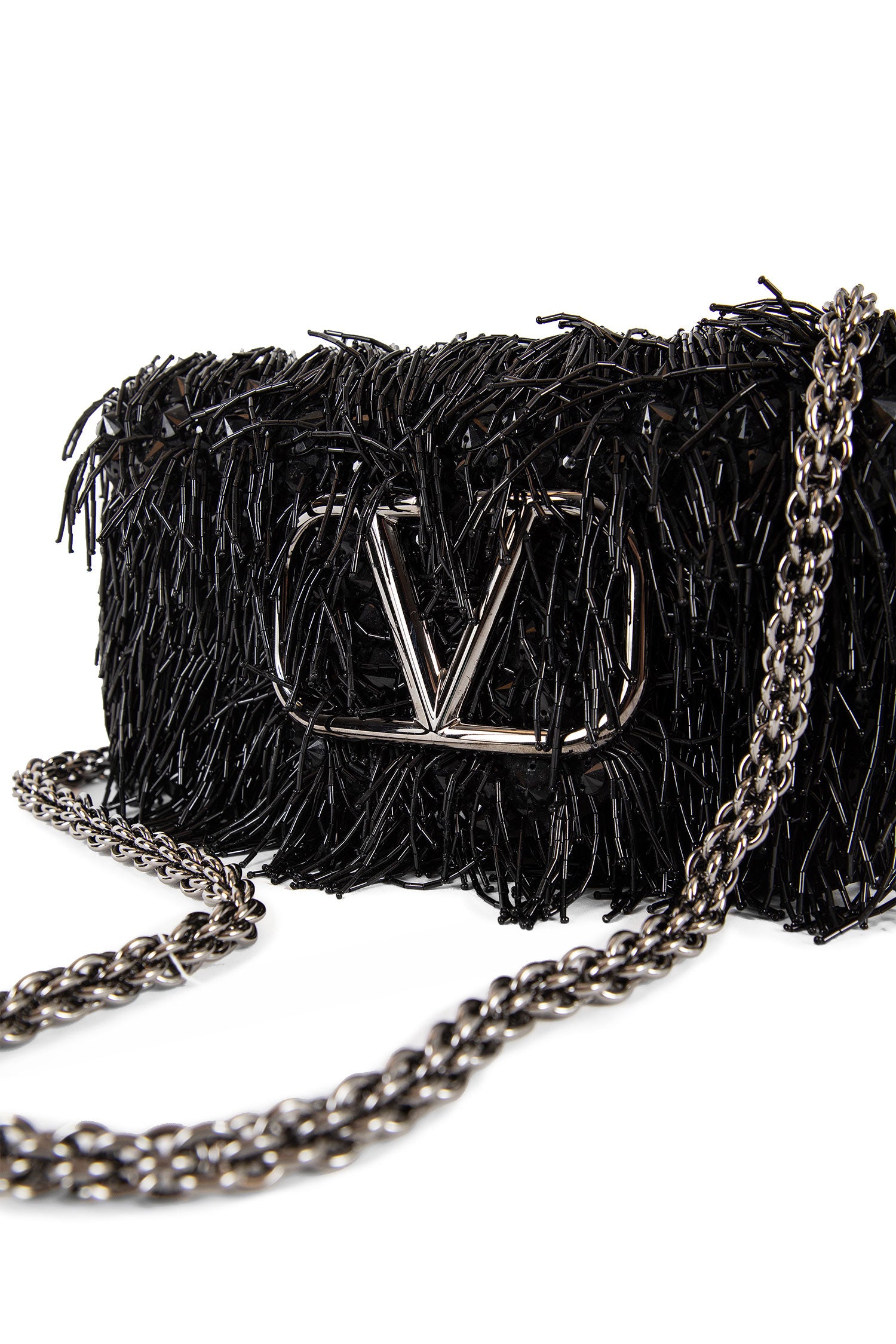 VALENTINO WOMAN BLACK SHOULDER BAGS