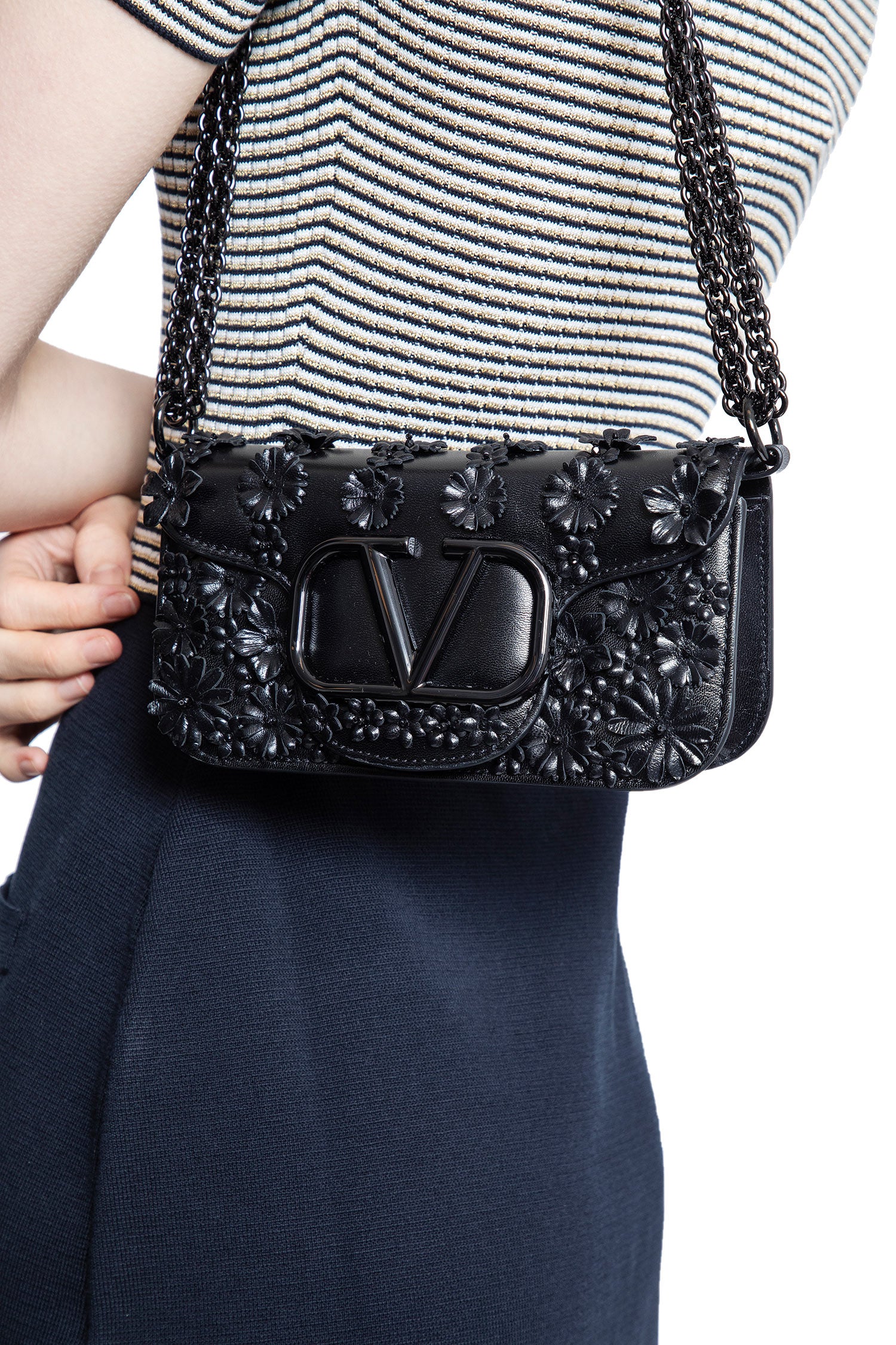 VALENTINO WOMAN BLACK MINI BAGS