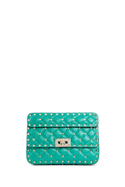 Antonioli VALENTINO WOMAN GREEN SHOULDER BAGS