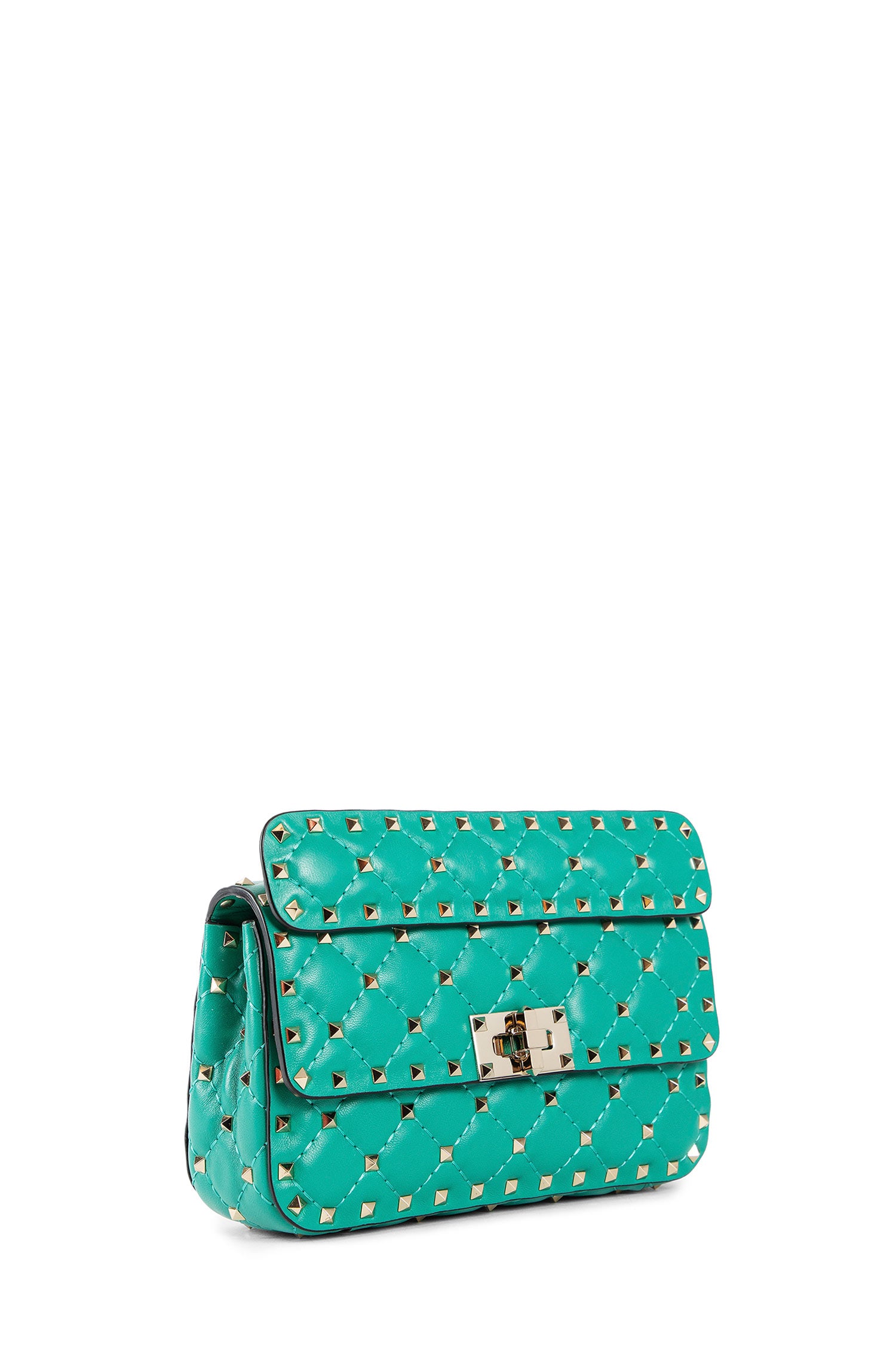 VALENTINO WOMAN GREEN SHOULDER BAGS