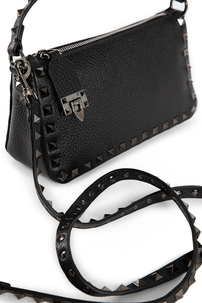 VALENTINO WOMAN BLACK SHOULDER BAGS