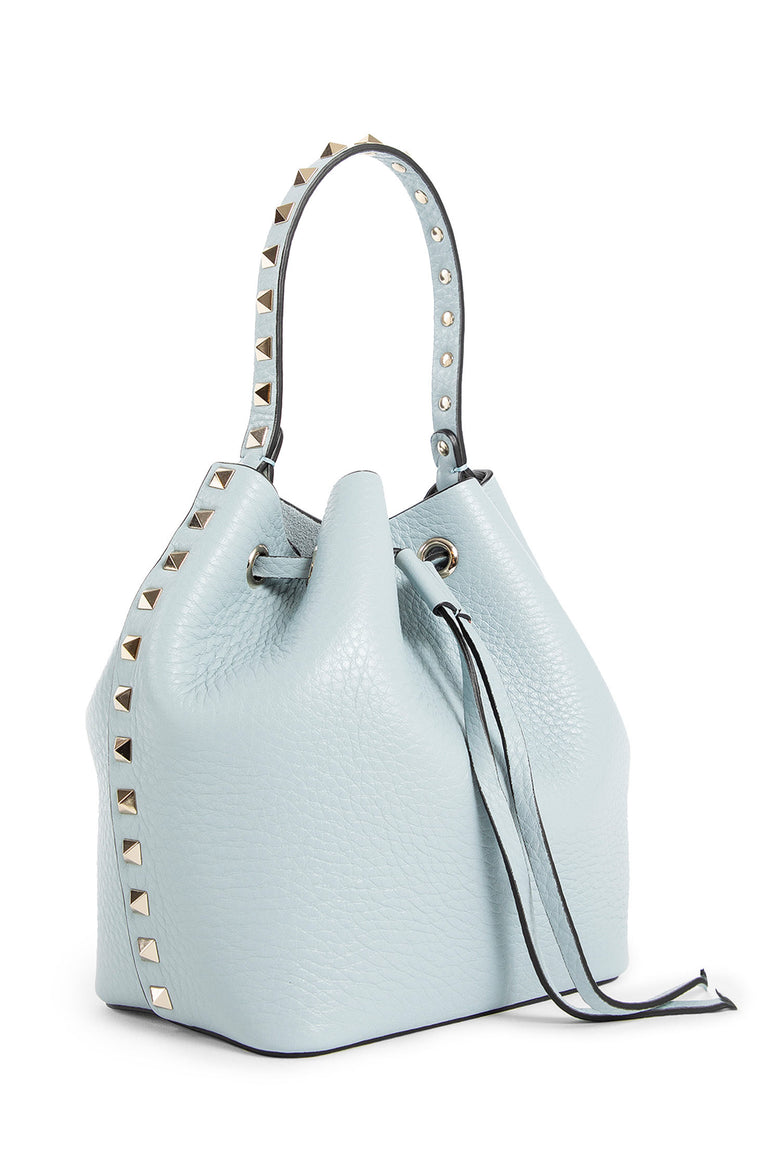 VALENTINO WOMAN BLUE TOP HANDLE BAGS