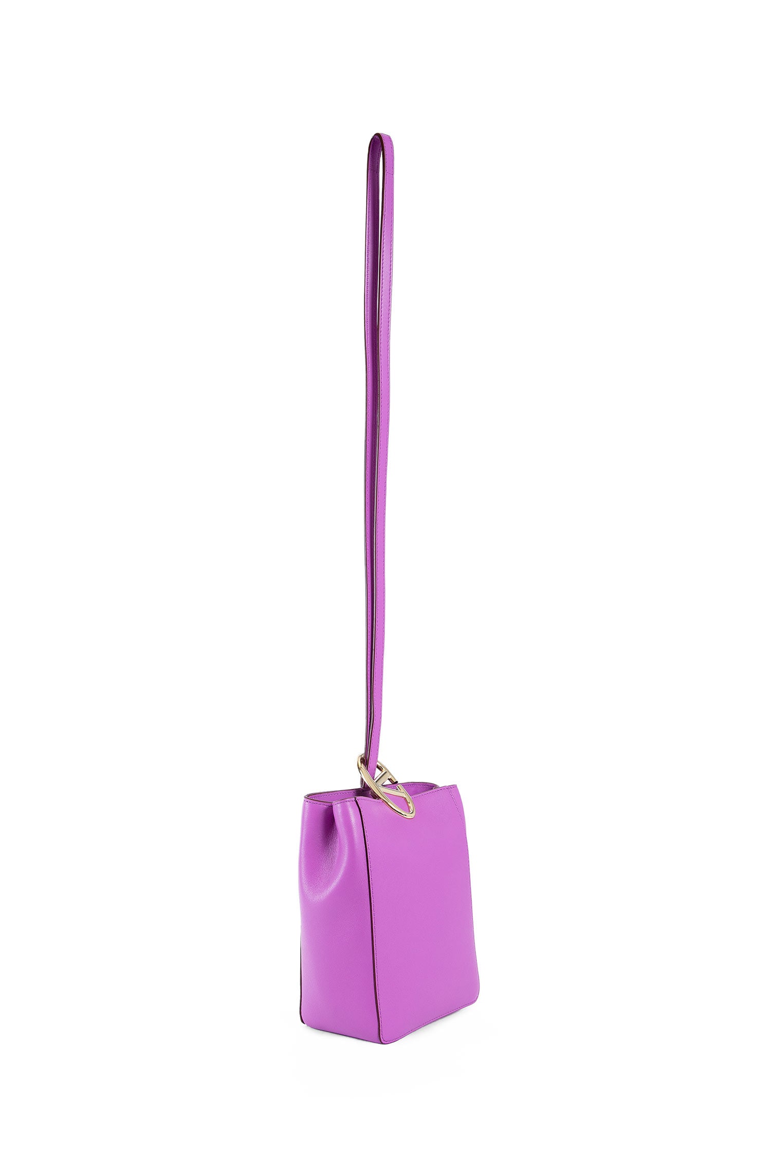 VALENTINO WOMAN PURPLE SHOULDER BAGS