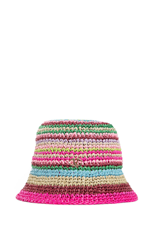 VALENTINO WOMAN MULTICOLOR HATS