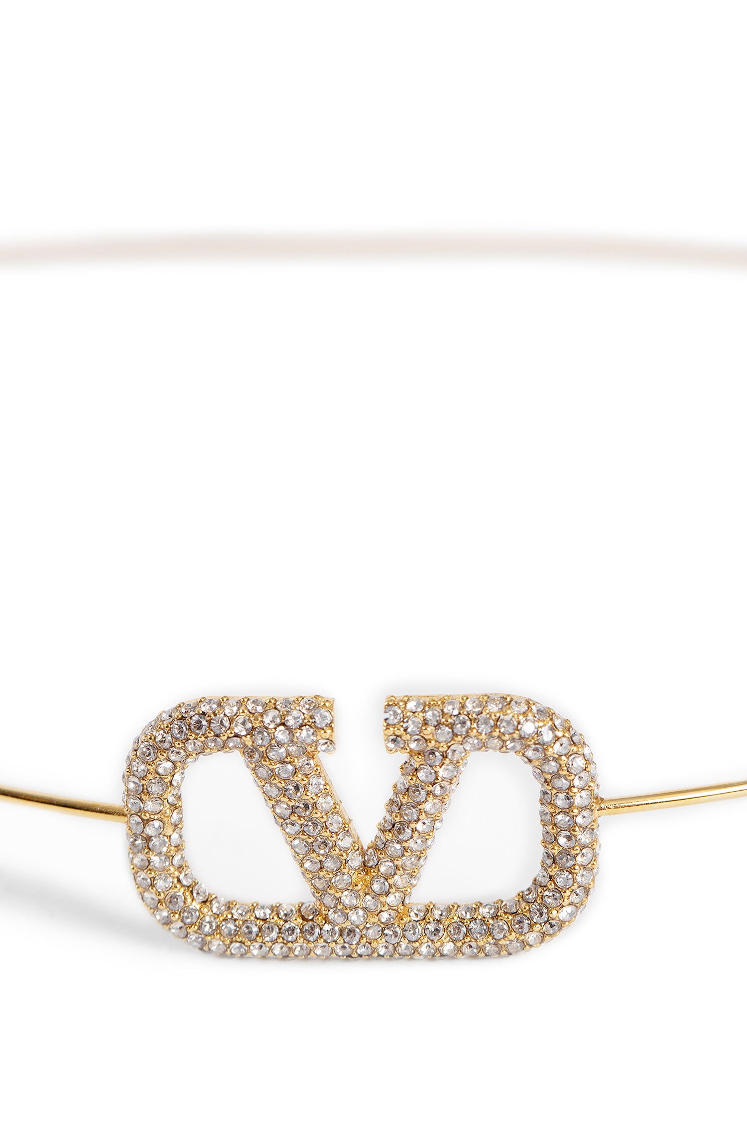 VALENTINO WOMAN GOLD HAIR ACCESSORIES