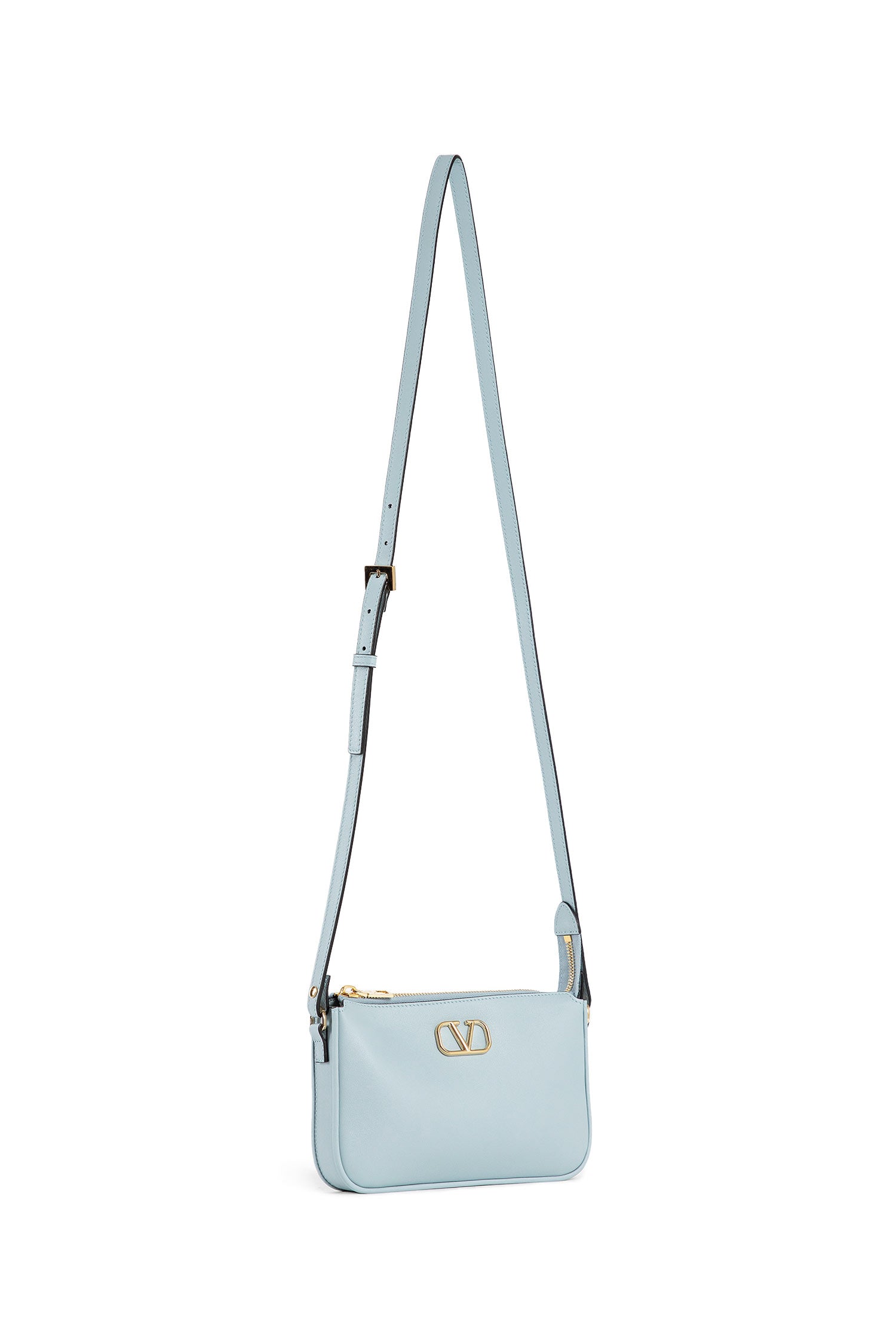 VALENTINO WOMAN BLUE CROSSBODY BAGS