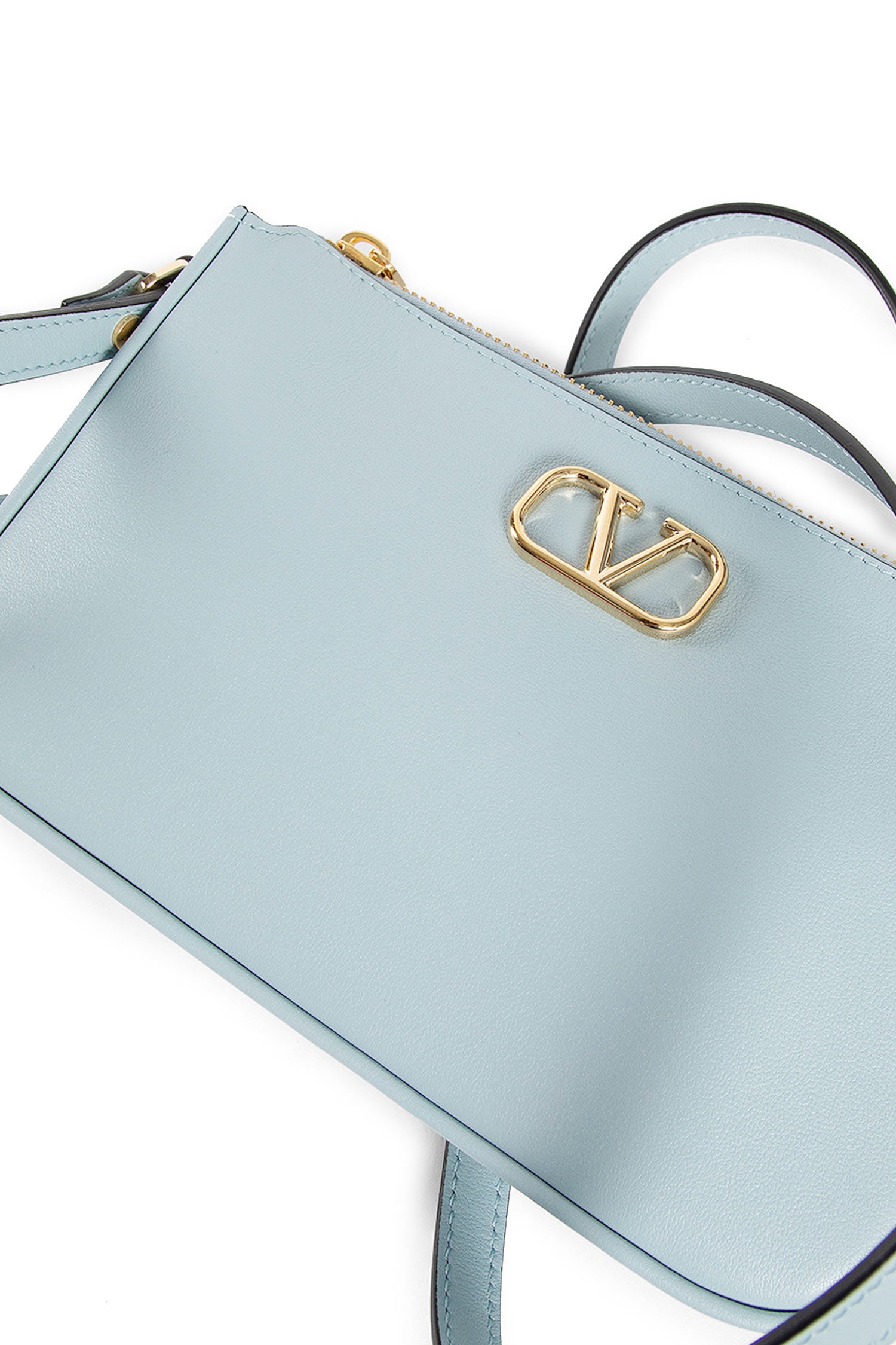 VALENTINO WOMAN BLUE CROSSBODY BAGS