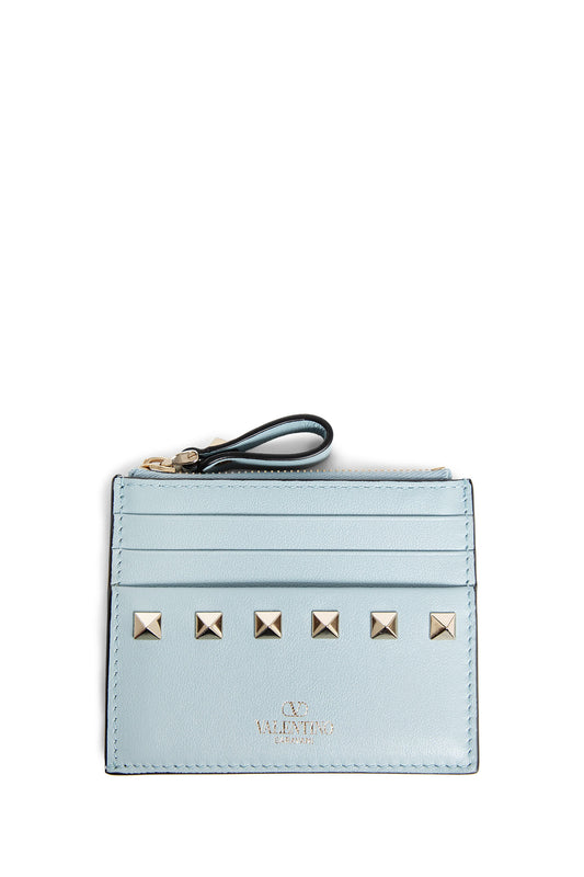 VALENTINO WOMAN BLUE WALLETS & CARDHOLDERS