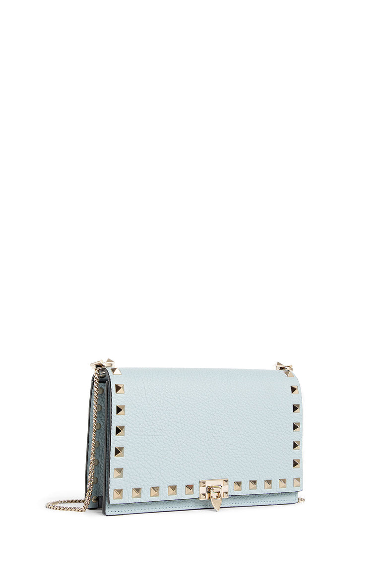 VALENTINO WOMAN BLUE CROSSBODY BAGS