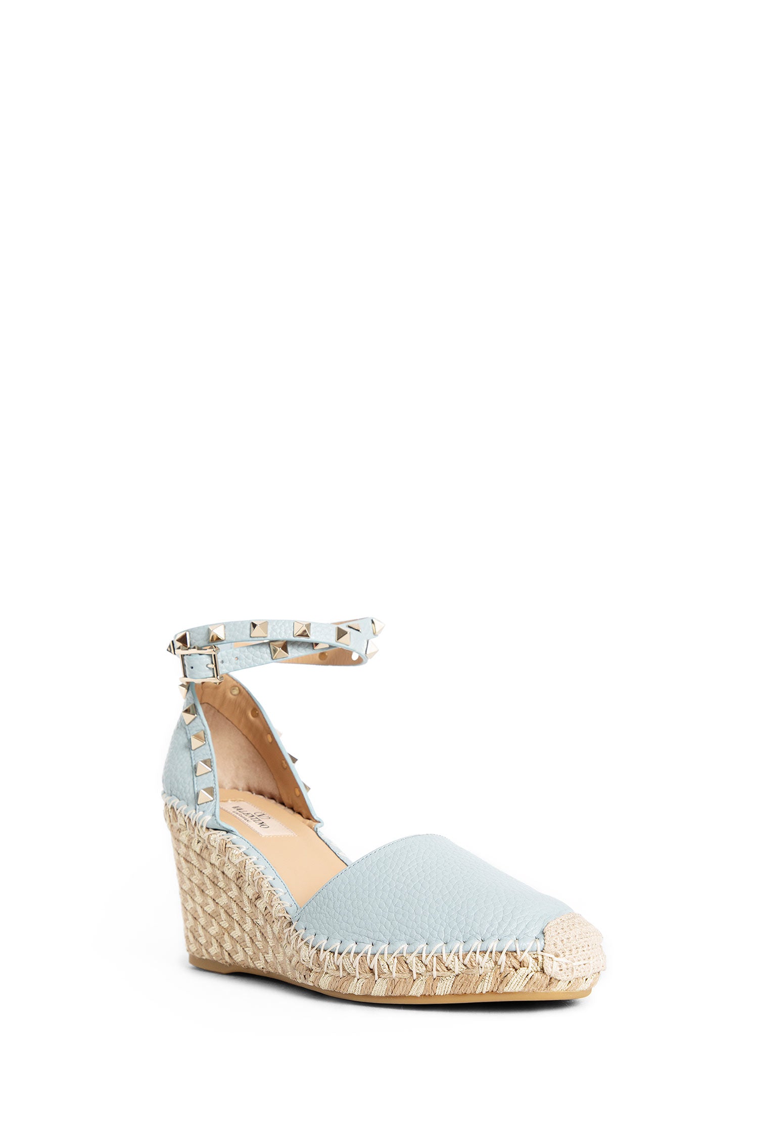 VALENTINO WOMAN BLUE SANDALS & SLIDES