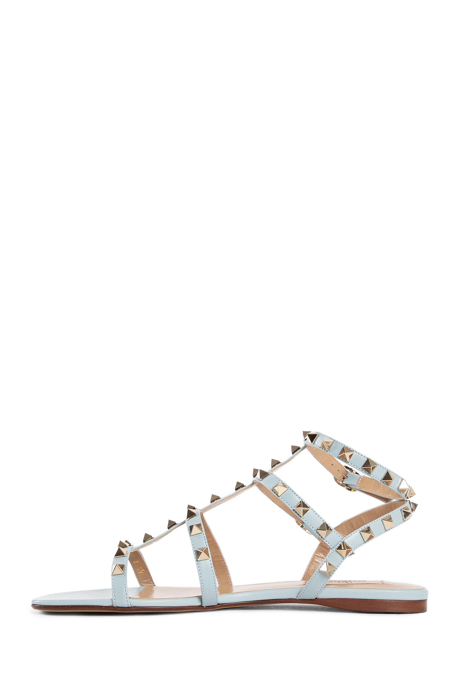 VALENTINO WOMAN BLUE SANDALS & SLIDES